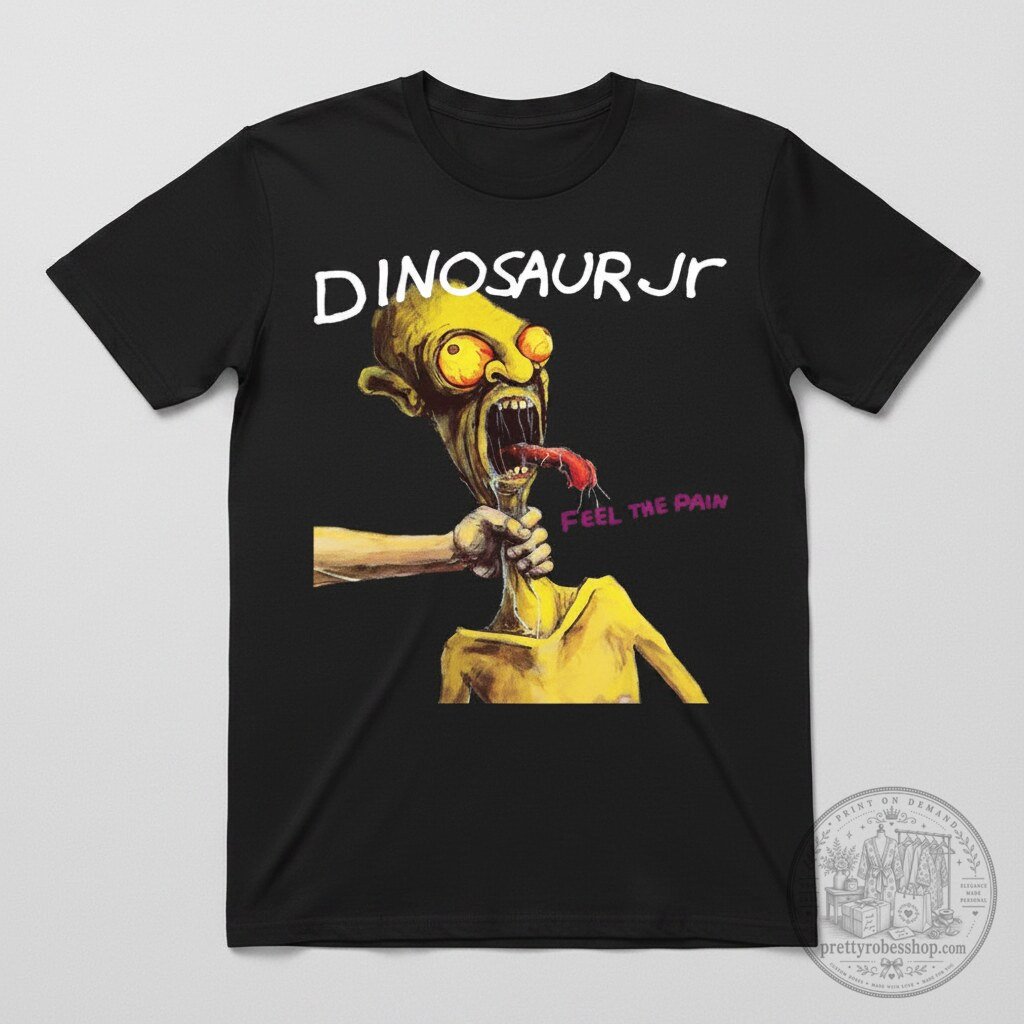 Dinosaur Jr Feel the Pain Mens womens t shirt Dinosaur Jr. Band Tee 7 Dinosaur Jr Feel the Pain Mens womens t shirt Dinosaur Jr. Band Tee